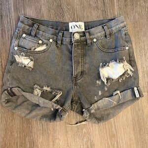 One by One Teaspoon Shorts